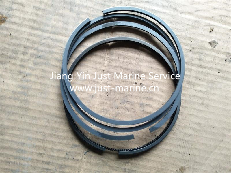 Boat engine piston ring